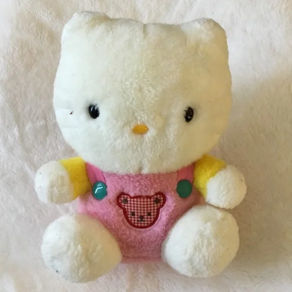 Hello Kitty White and Pink Outfit with Teddy Bear Accent - Picture 1 of 11